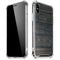 Black Painted Wood iPhone XS Max Clear Case